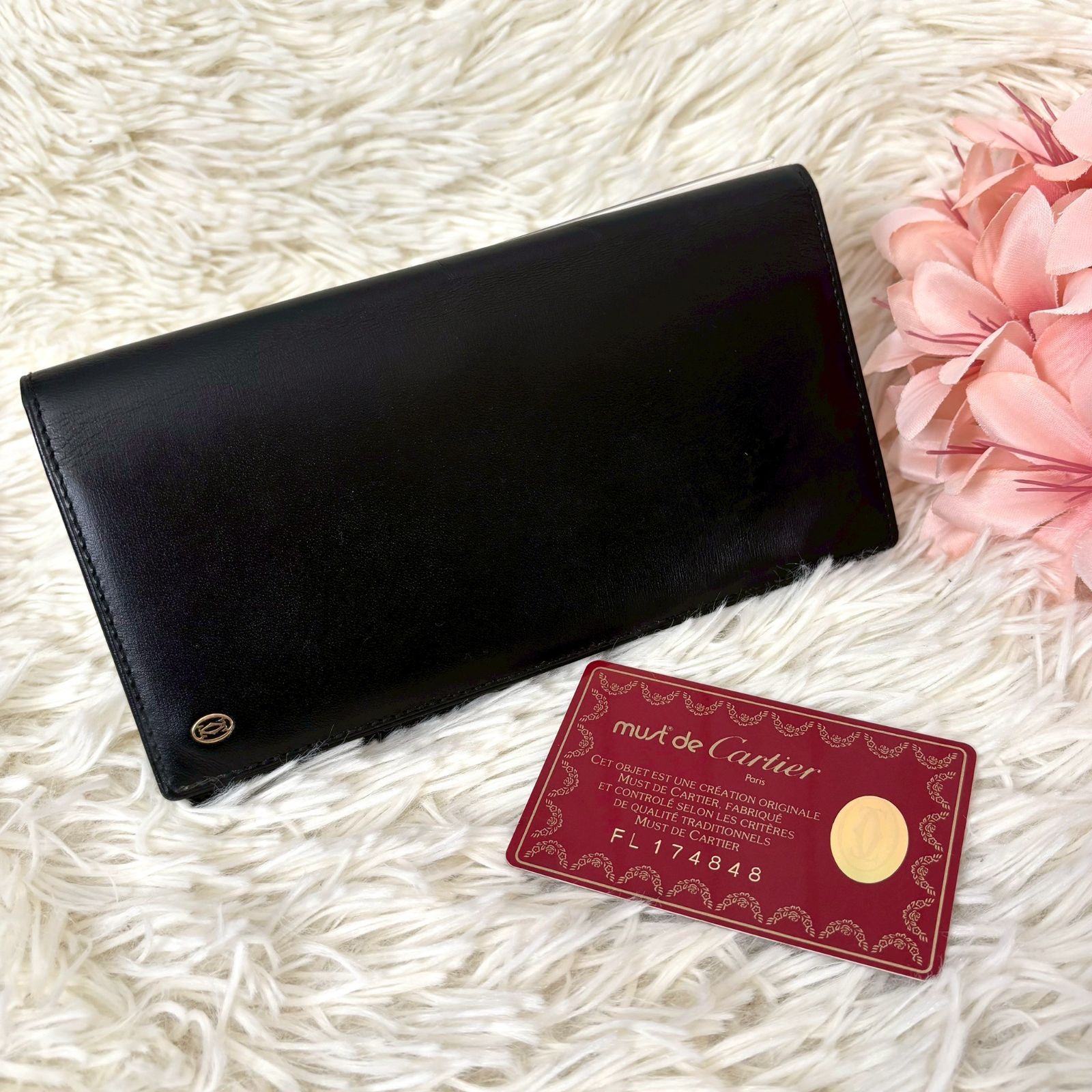 ギャランティ付き】Cartier 長財布 パシャライン ロングウォレット 