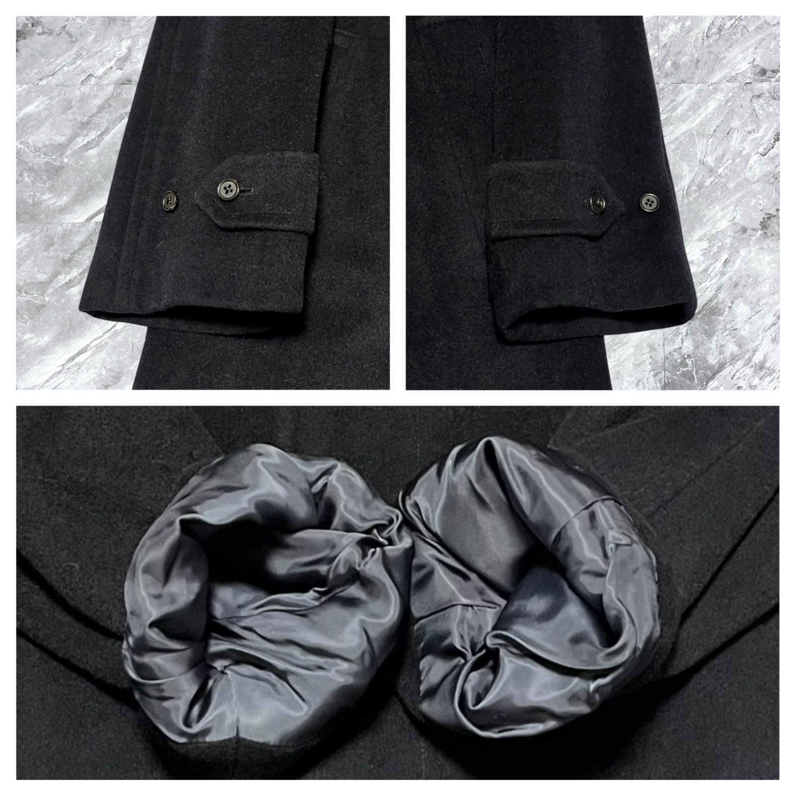 未使用タグ付き ポロバイラルフローレン ステンカラーコート 比翼ボタン ライナー 極美品 Polo by Ralph Lauren ポロバイラルフローレン ステンカラー