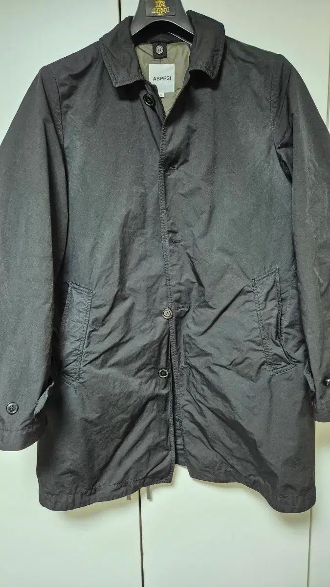 ASPESI アクスタ ブラック コート Sサイズ