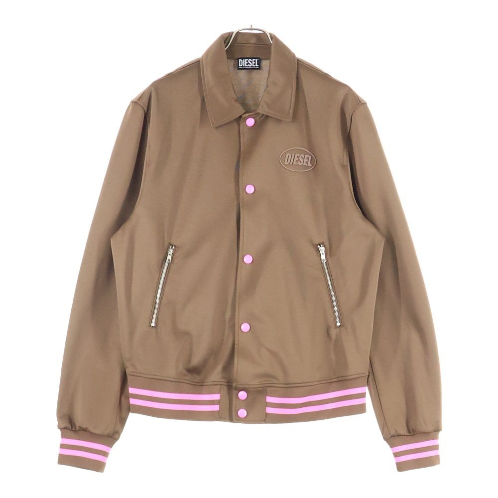 DIESEL (ディーゼル) LAKER-EASY ボンバージャケット ブラウン/ピンク