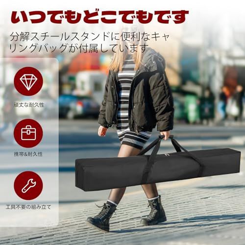 迅速に発送】TORIBIO ダブルハンモック 自立式スタンド 耐重荷300kg