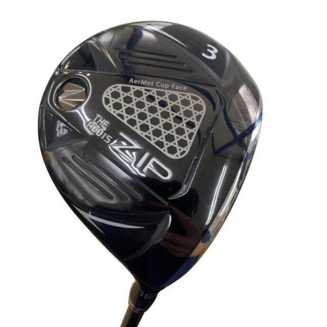 【中古】 ルーツゴルフ(旧ゴーセン) The ROOTS ZIP 3W フェアウェイウッド FW ZIP オリジナルカーボン(フェアウェイ) (フレックスS) メンズ 男性用 右利き 右用 Cランク ゴルフクラブ