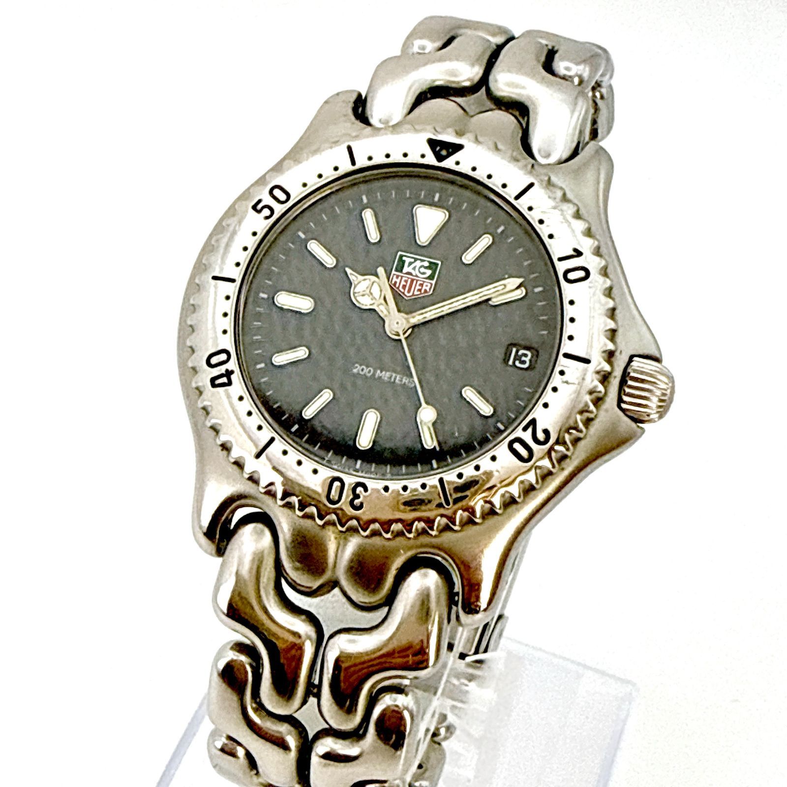 A 112 訳アリ TAG Heuer S el 99 206 M タグ ホイヤー セル ガンメタダイアル メンズウォッチ クォーツ