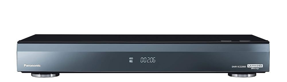 整備済み品】パナソニック Panasonic ブルーレイレコーダー 2TB 3