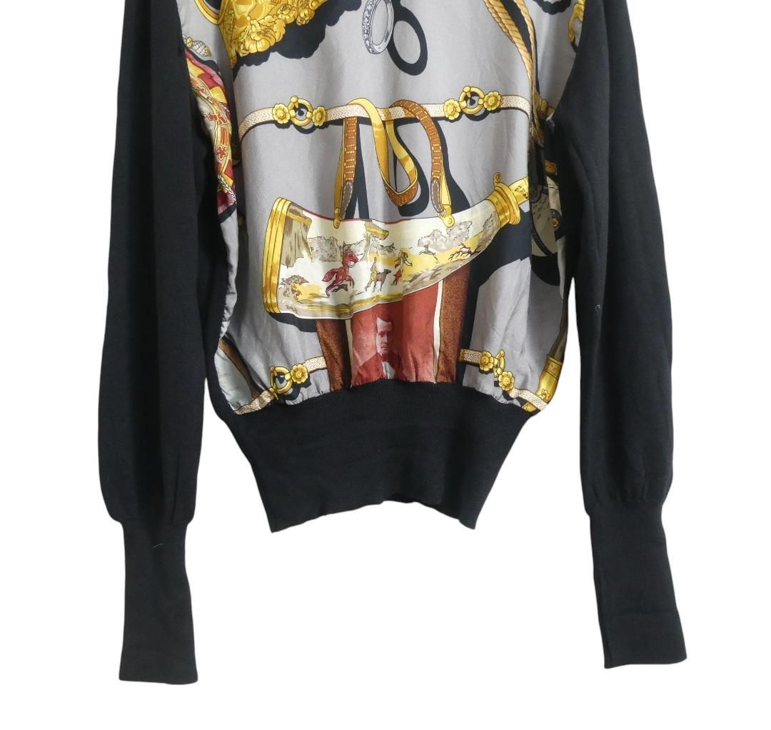 HERMES エルメス サイズ38 オールド ニット セーター プルオーバー