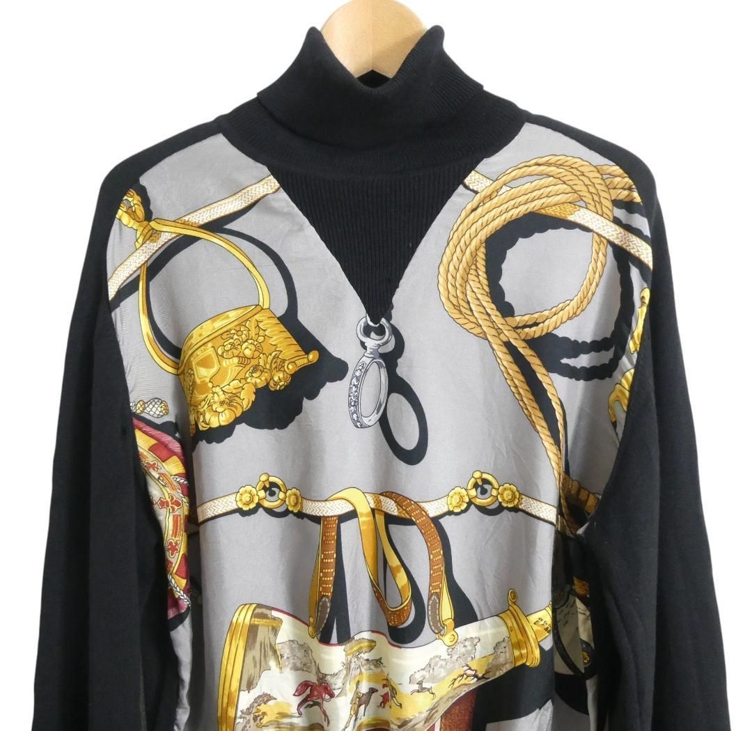 HERMES エルメス サイズ38 オールド ニット セーター プルオーバー