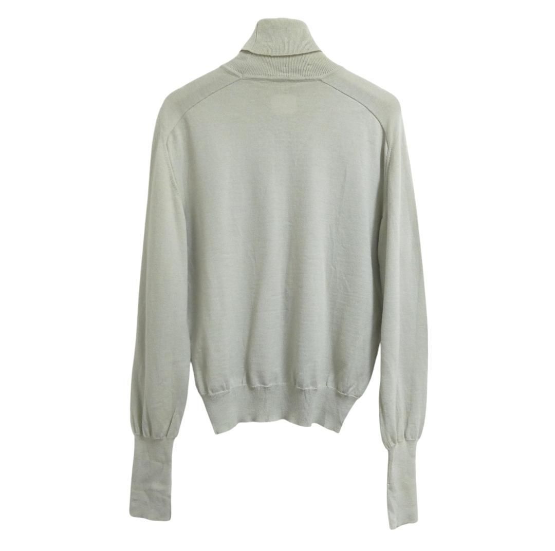 HERMES エルメス スカーフ切替えタートルネックセーター ニット シルク HERMES エルメス サイズ40 オールド スカーフ柄 ウール×シルク