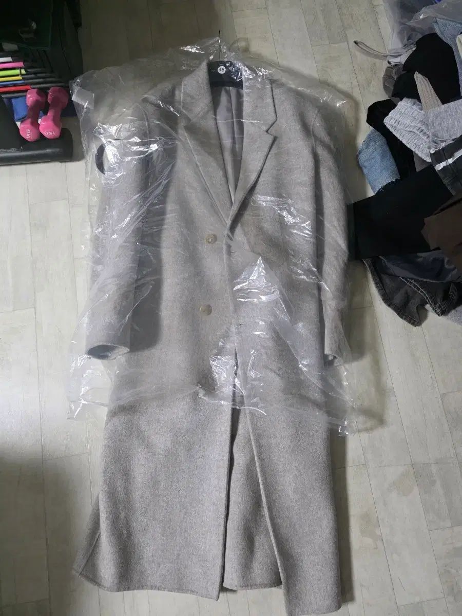 チェスター Single ローブ コート オートミール 48