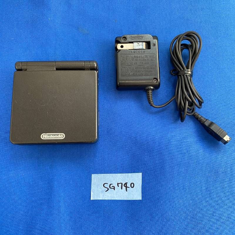 ◇SG740【すぐに遊べるセット】Nintendo GAMEBOY ADVANCE SP ブラック