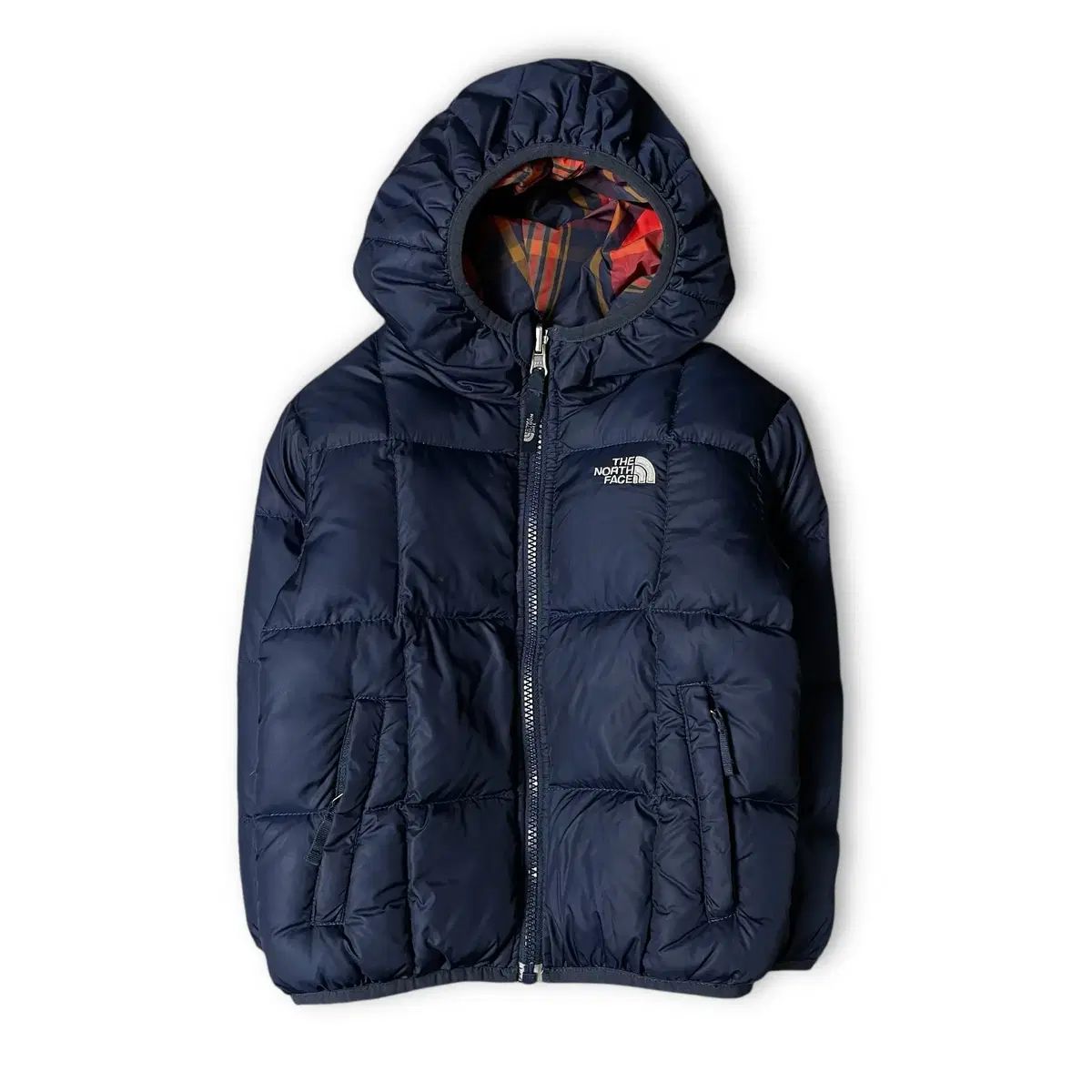 THE NORTH FACE ザノースフェイス キッズ ネイビー リバーシブル 軽量