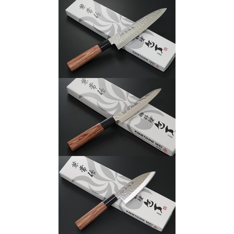 包丁 日本製 KC-951 牛刀 180mm + KC-954 ペティナイフ 120mm + KC-956
