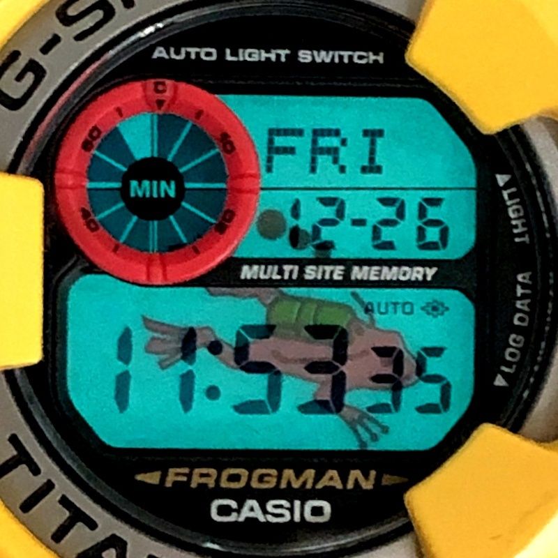 G-SHOCK ジーショック DW-9900GF-9 FROGMAN 3代目 小型 フロッグマン 