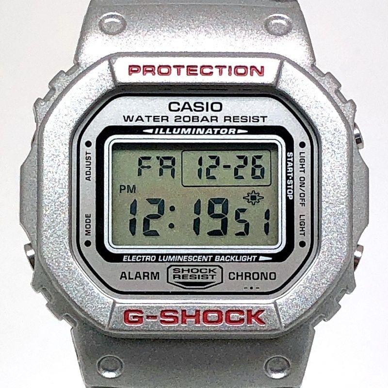 G SHOCK ジーショック DW 8 JAPAN PROJECT 平山ユージ 谷慎吾 伊藤由里子 コラボモデル シルバー 2001年頃発売