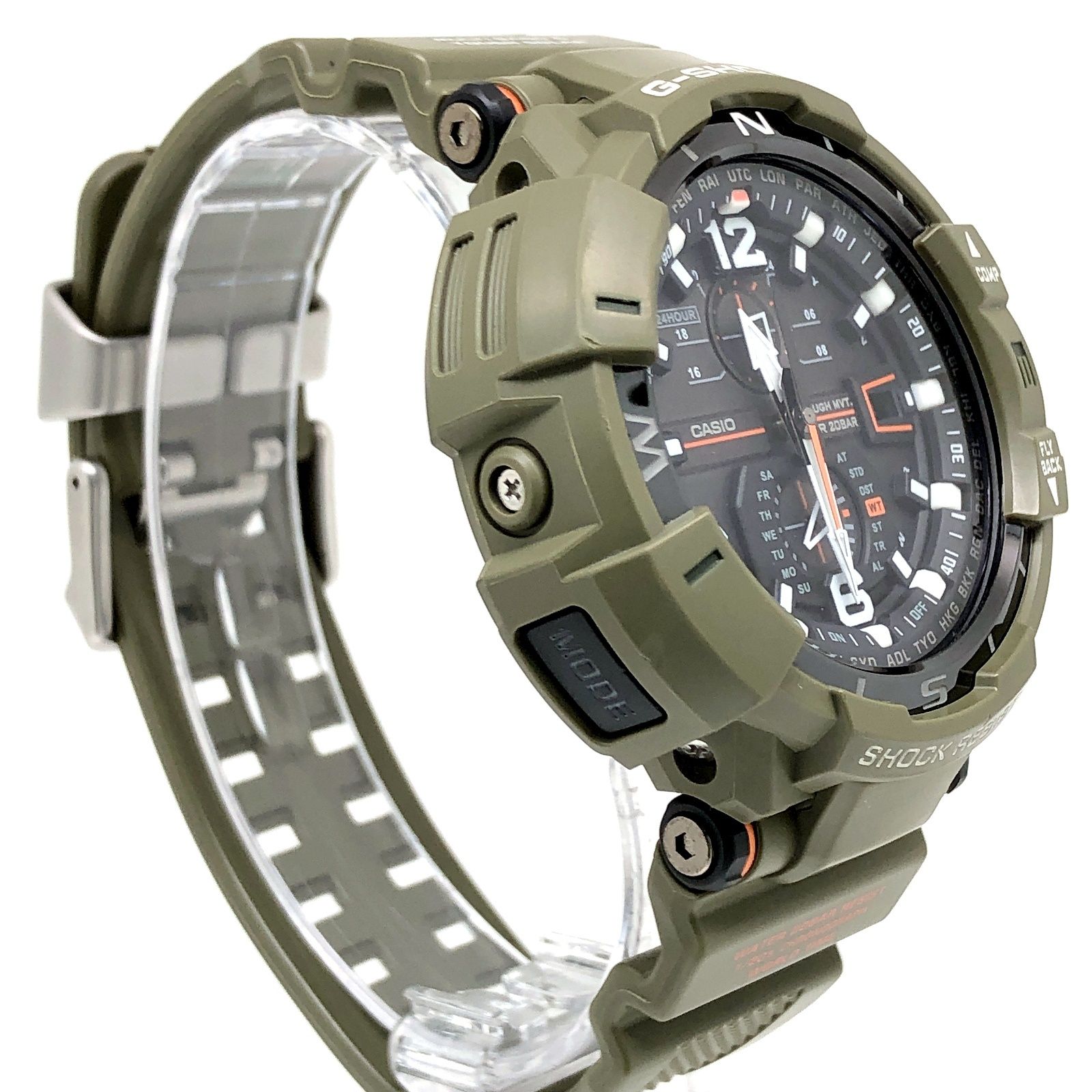 G SHOCK ジーショック GW A 1100 KH 3 Master in OLIVE DRAB 電波ソーラー カーキ グリーン 2016年 発売