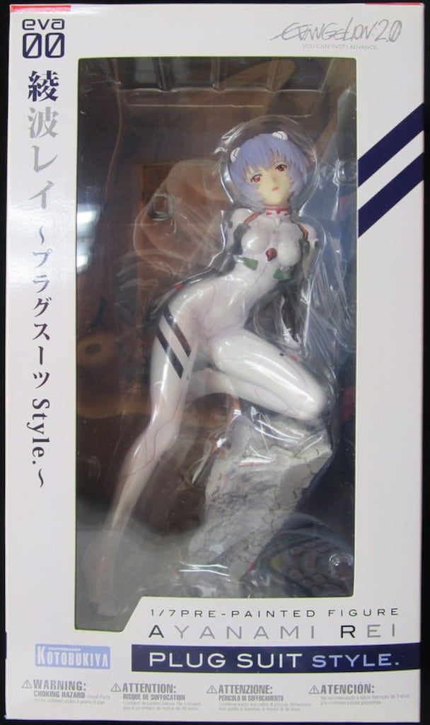 コトブキヤ ヱヴァンゲリヲン新劇場版 破 綾波レイ プラグスーツ Style 1 7 PVC