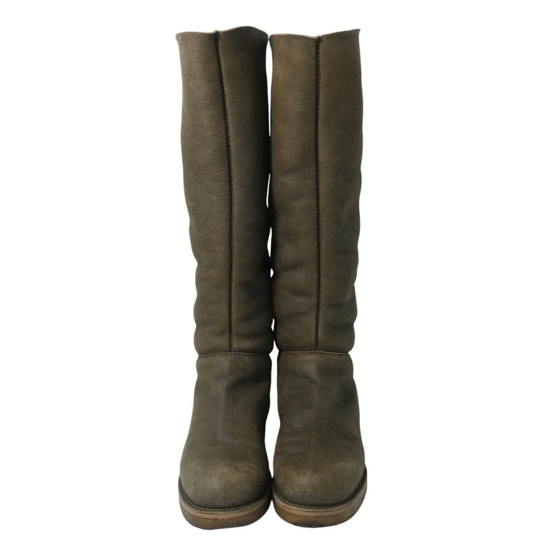 HERMES エルメス サイズ約23～23.5㎝ マルジェラ期 スエード レザー