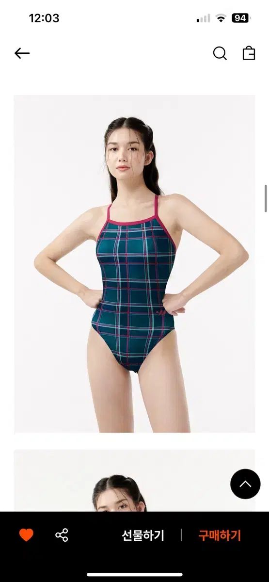 スウェーブ CHECK スイムウェア タグ