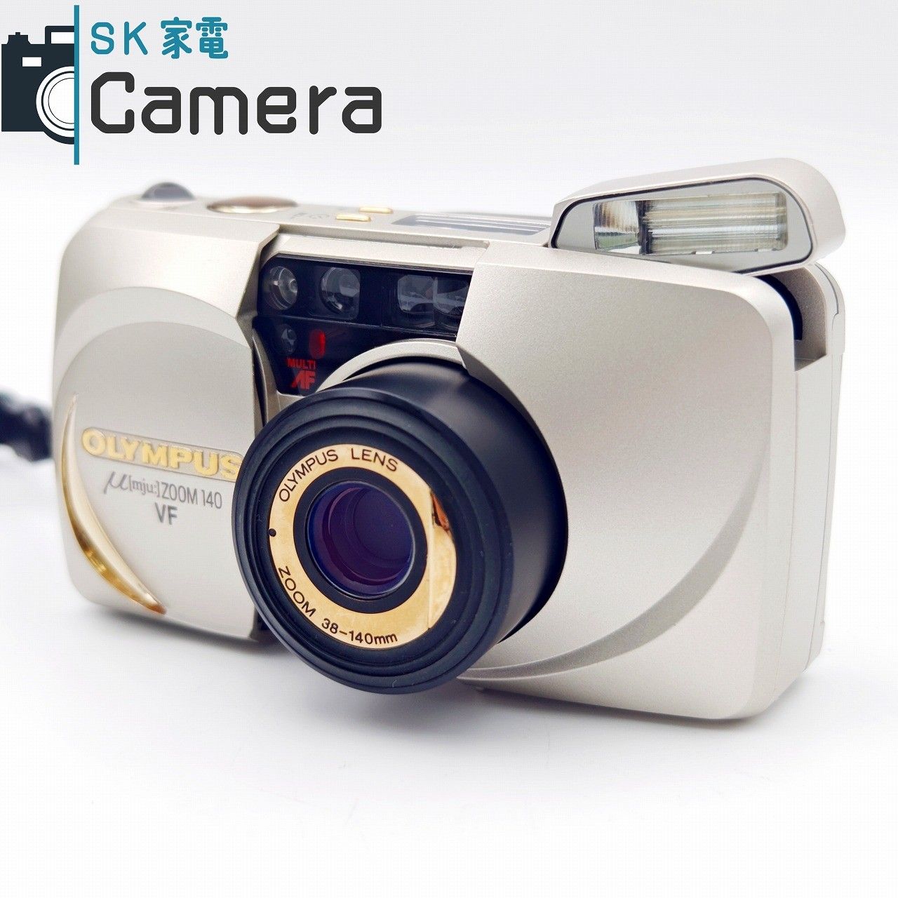 中古】 OLYMPUS μ [mju:] ZOOM 140 VF 38-140mm オリンパス ミュー