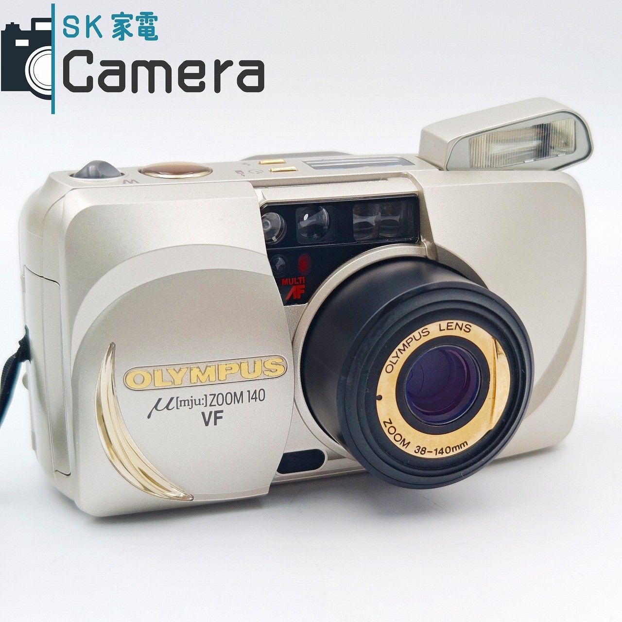 中古】 OLYMPUS μ [mju:] ZOOM 140 VF 38-140mm オリンパス ミュー