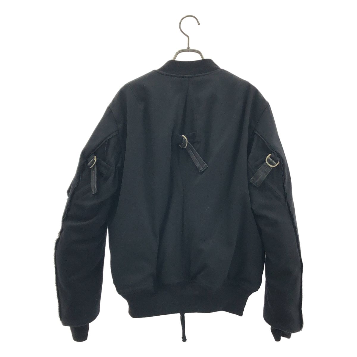 【美品】  TAKAHIROMIYASHITA The Soloist / タカヒロミヤシタザソロイスト | 2015AW | flight jacket プリマロフト 中綿 フライトジャケット | 46 | ブラック | メンズ 美品】 TAKAHIROMIYASHITA The Soloist / タカヒロミヤシタザ