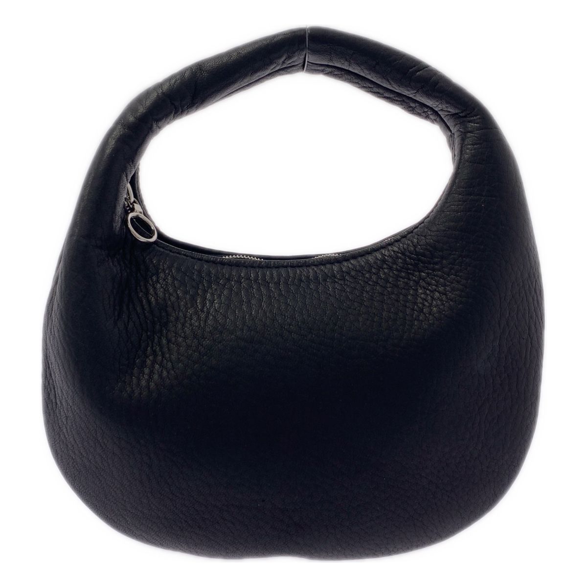 aeta アエタ DA 58 ROUND ONE SHOULDER S レザー ハンドバッグ ブラック レディース