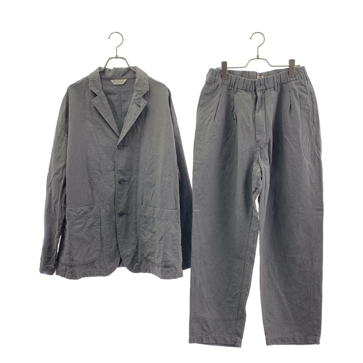 COOTIE / クーティー | 2021AW | セットアップ / Silknep Back Twill