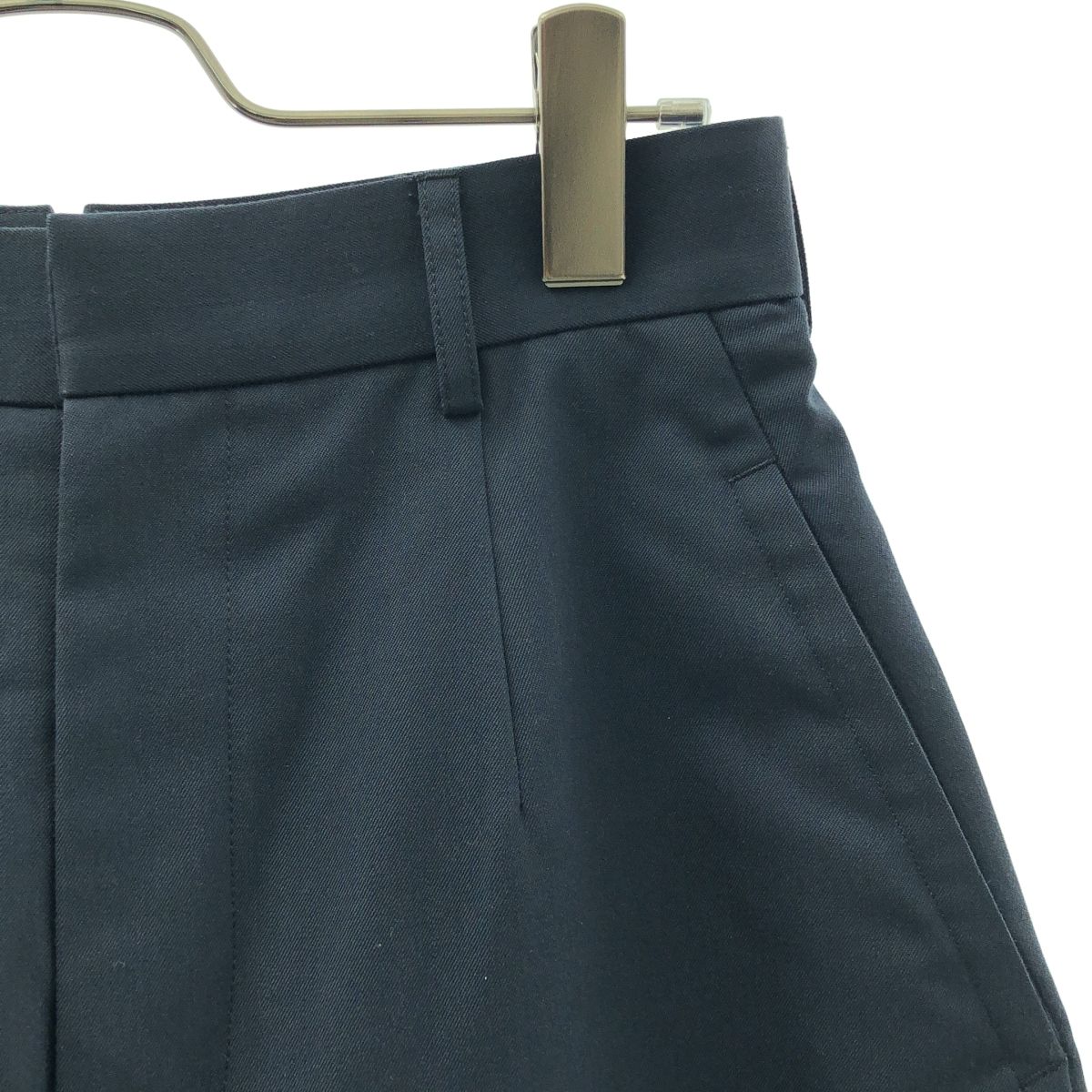 LOEFF ロエフ W ギャバ ボンタン パンツ 0 ネイビー レディース