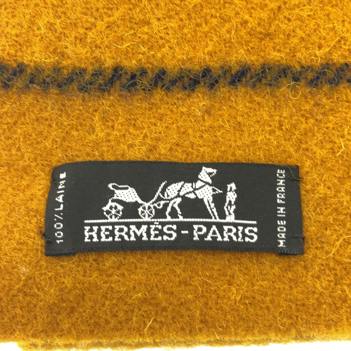 美品】 HERMES / エルメス | rocabar muffler / ロカバール ウール