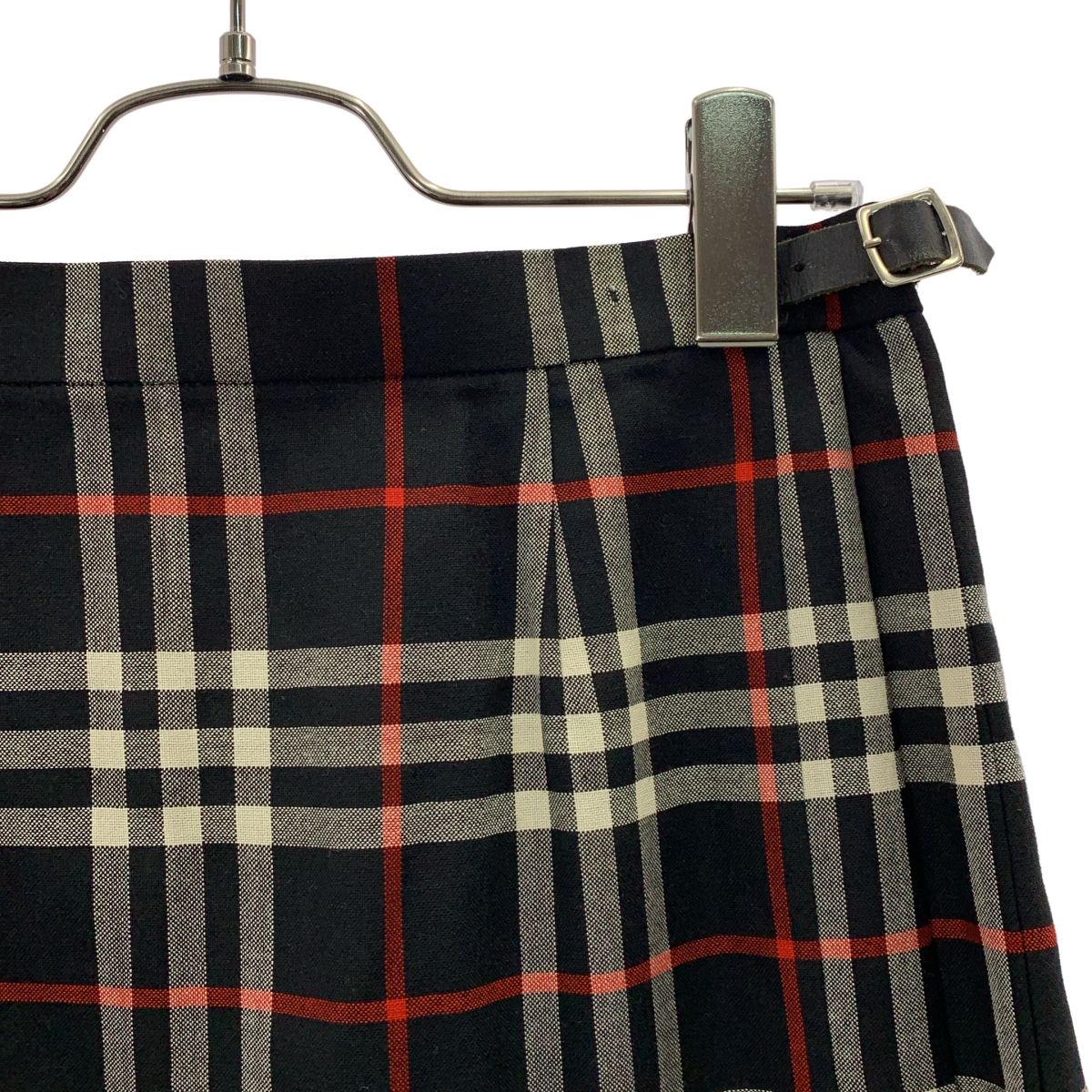 美品★バーバリーロンドン アンゴラ混ウール スカートスーツ ノバチェック S BURBERRY LONDON / バーバリーロンドン | ウール ノバチェック