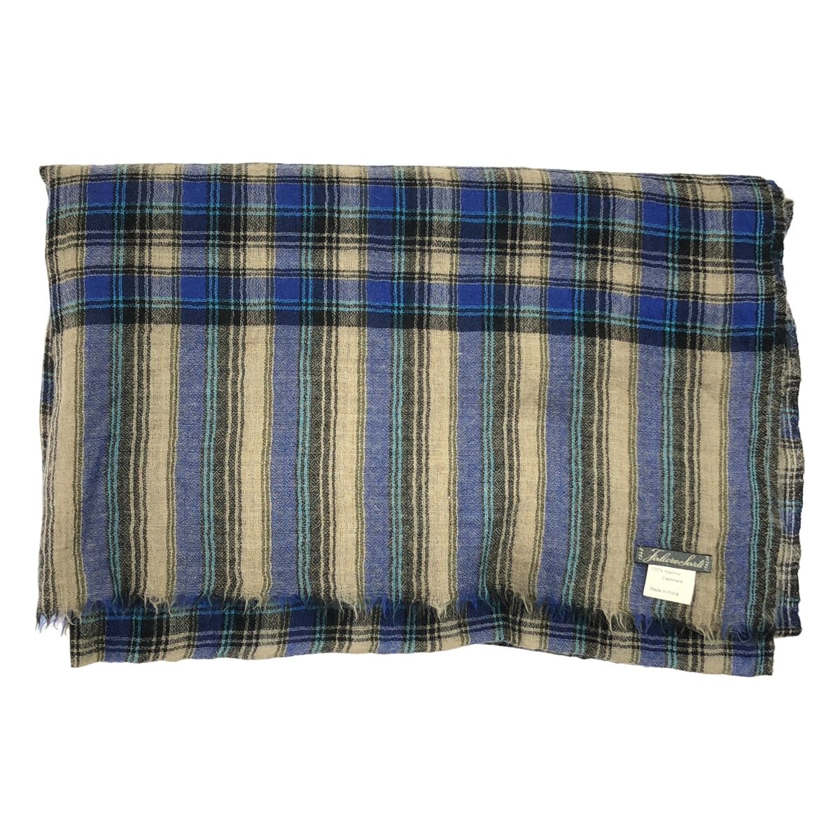 FALIERO SARTI / ファリエロサルティ | カシミヤ チェック フリンジ