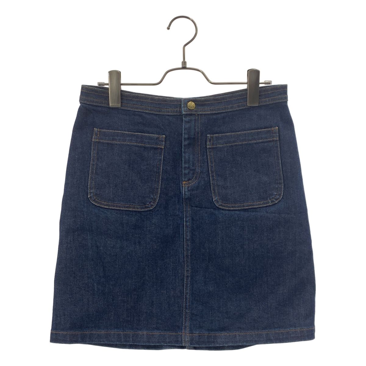A.P.C. / アーペーセー | ロゴボタン デニム スカート | 36