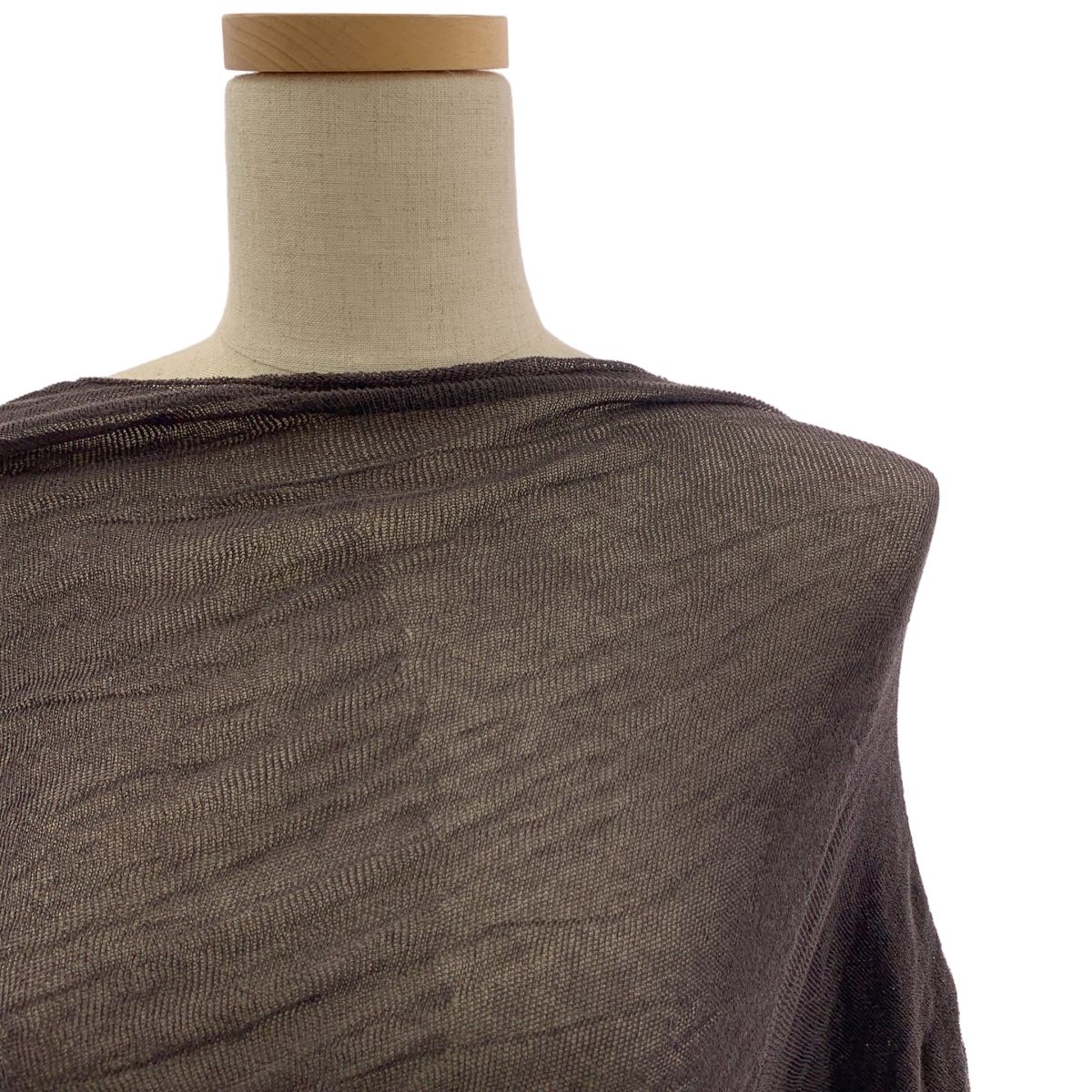 ISSEY MIYAKE / イッセイミヤケ | 2024SS | アシンメトリー ギャザー