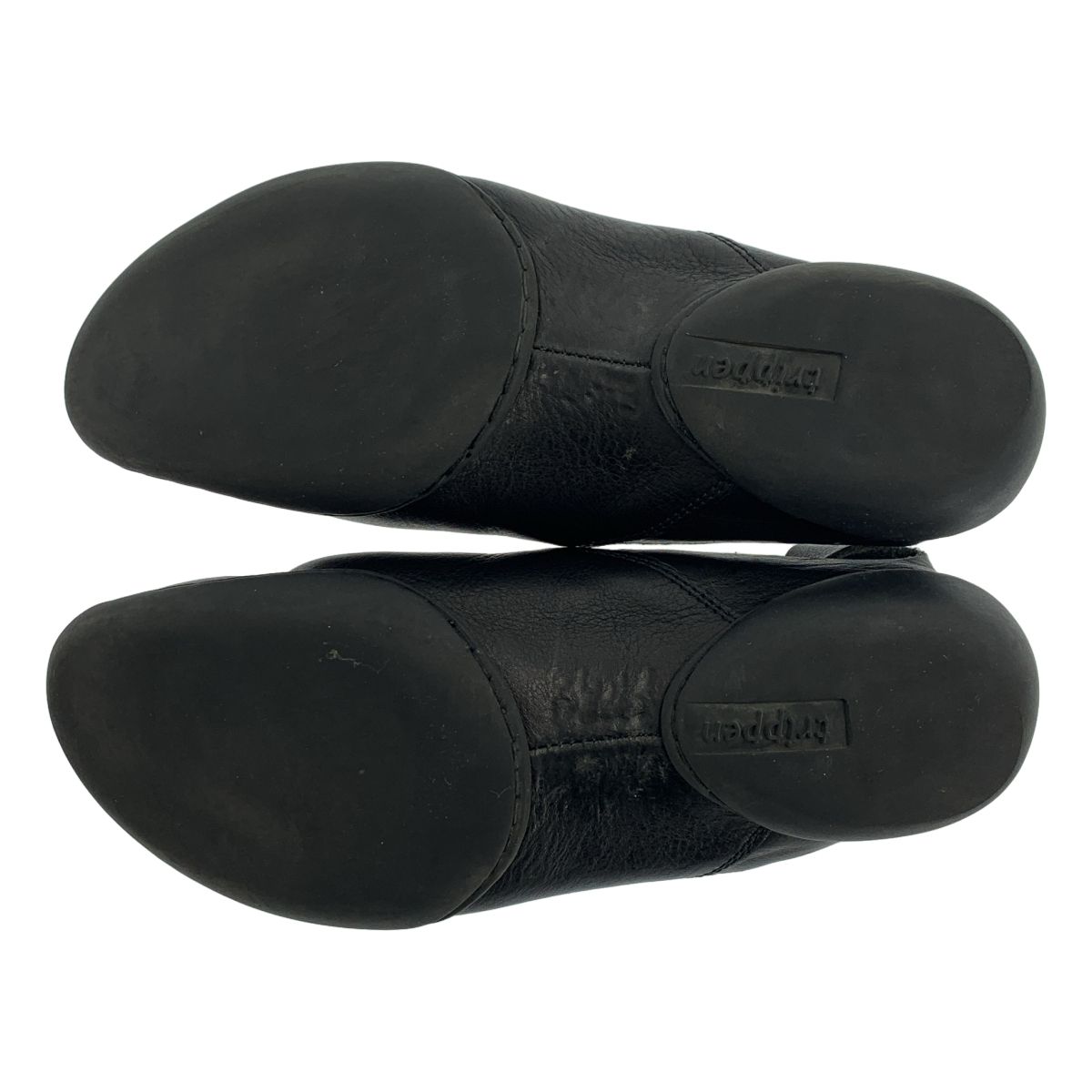 trippen / トリッペン | f アンクルストラップ ベルクロ レザー