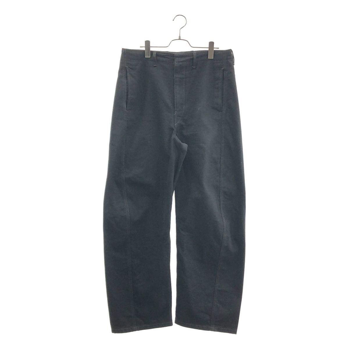 LEMAIRE ルメール TWISTED PANTS ツイスト デニムパンツ L ブラック メンズ