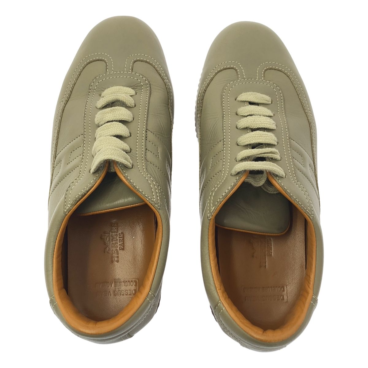 【美品】HERMES エルメス クイック レザー スニーカー37.5 約24㎝ 楽天市場】【未使用品】【靴】HERMES エルメス クイック スニーカー