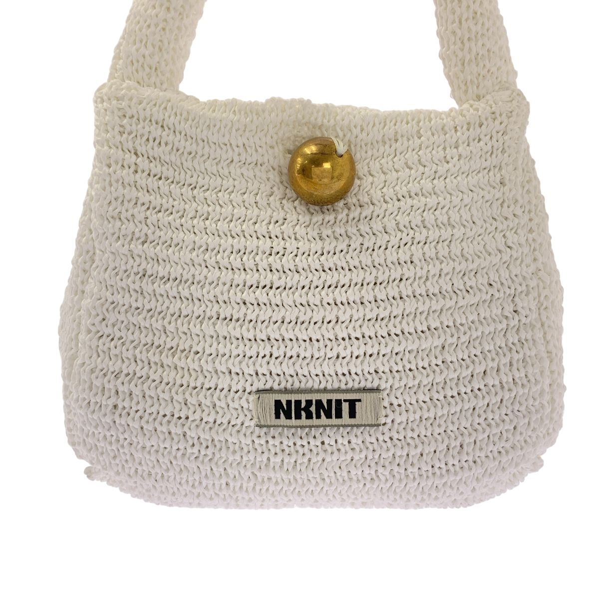 美品】 NKNIT / ンニット | fringe bag フリンジ ニット ショルダー 