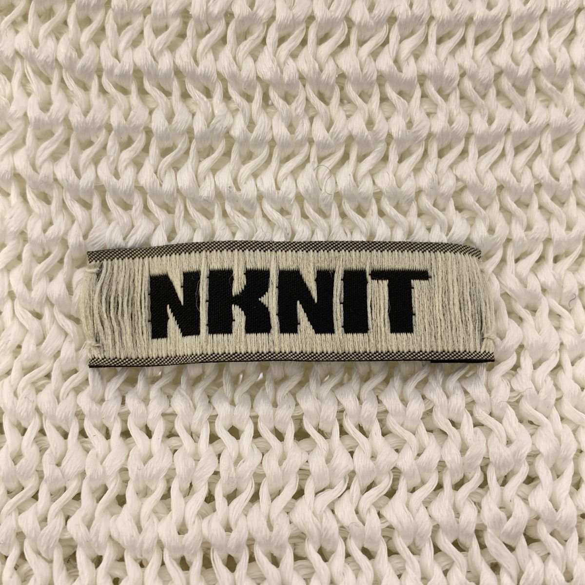 美品】 NKNIT / ンニット | fringe bag フリンジ ニット ショルダー 