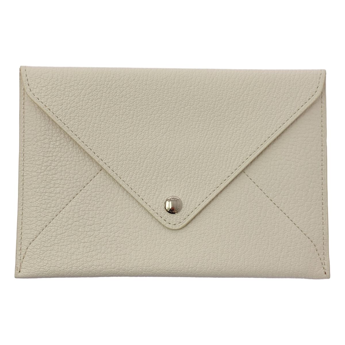 DELVAUX デルヴォー レザー コインケース ポーチ ホワイト レディース