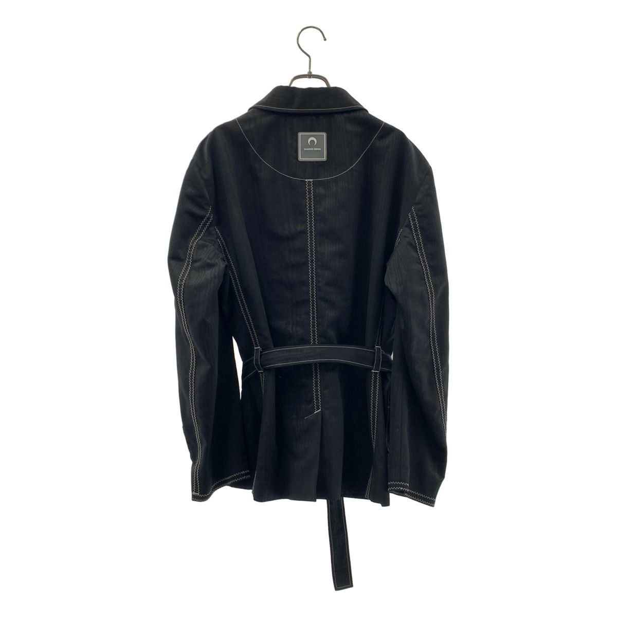美品】 MARINE SERRE / マリーンセル | ステッチ ブルゾン ジャケット