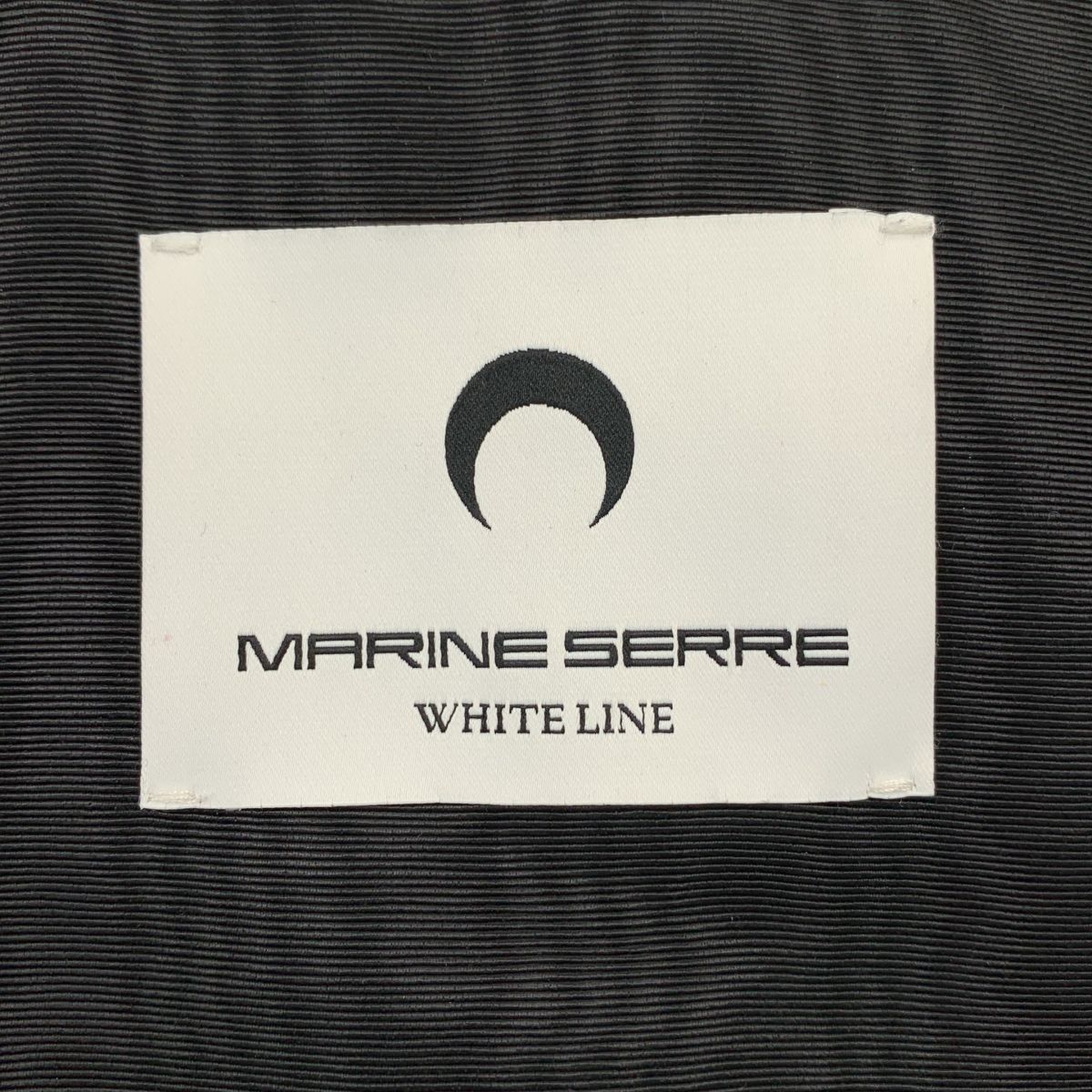 美品】 MARINE SERRE / マリーンセル | ステッチ ブルゾン ジャケット