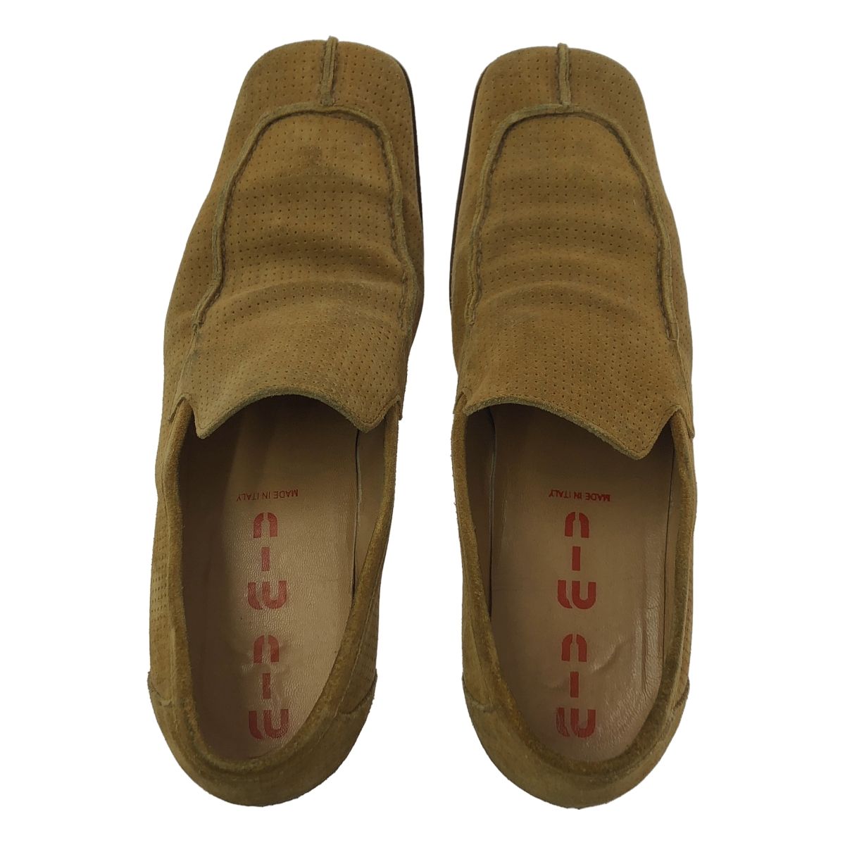 スクエアトゥ レザー