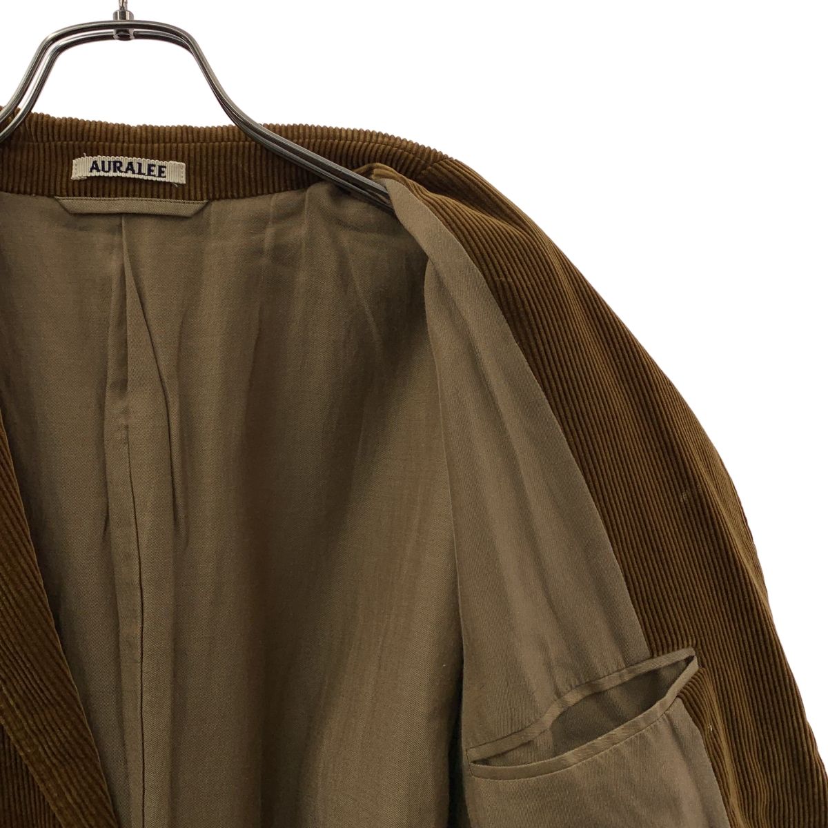 AURALEE / オーラリー | WASHED CORDUROY JACKET / コーデュロイ 