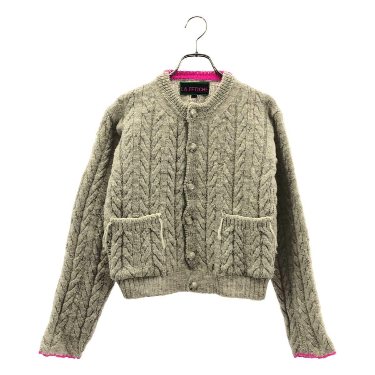 美品】 LA FETICHE / ラフェティッシュ | LISETTA ウール ケーブル編み  