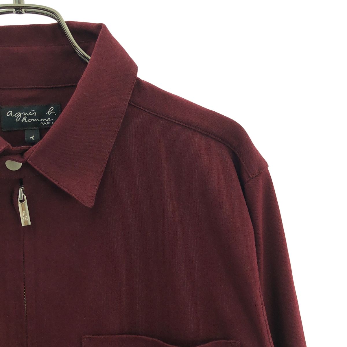 美品】 Agnes b. HOMME / アニエスベーオム | コットン ジップ シャツ
