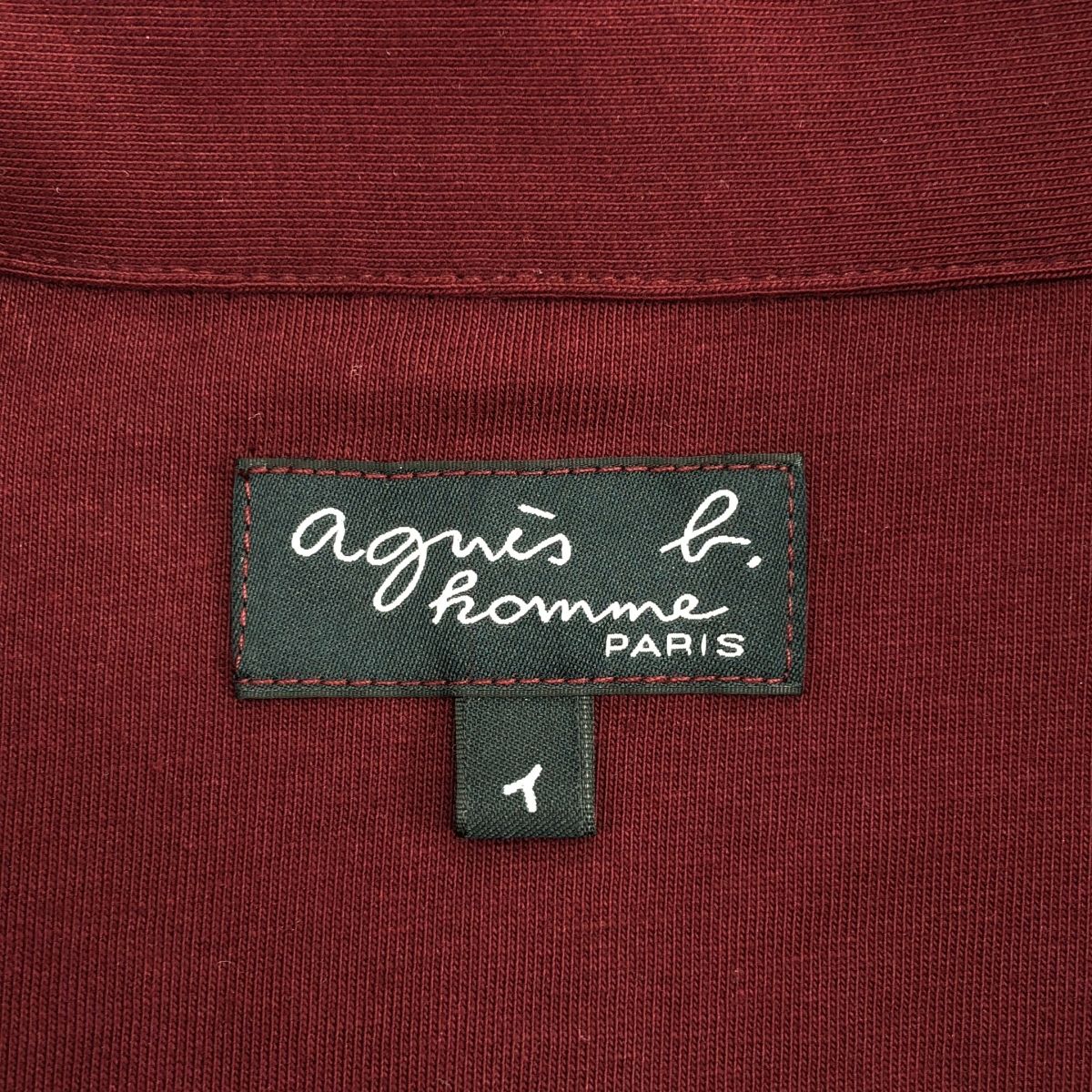 美品】 Agnes b. HOMME / アニエスベーオム | コットン ジップ シャツ