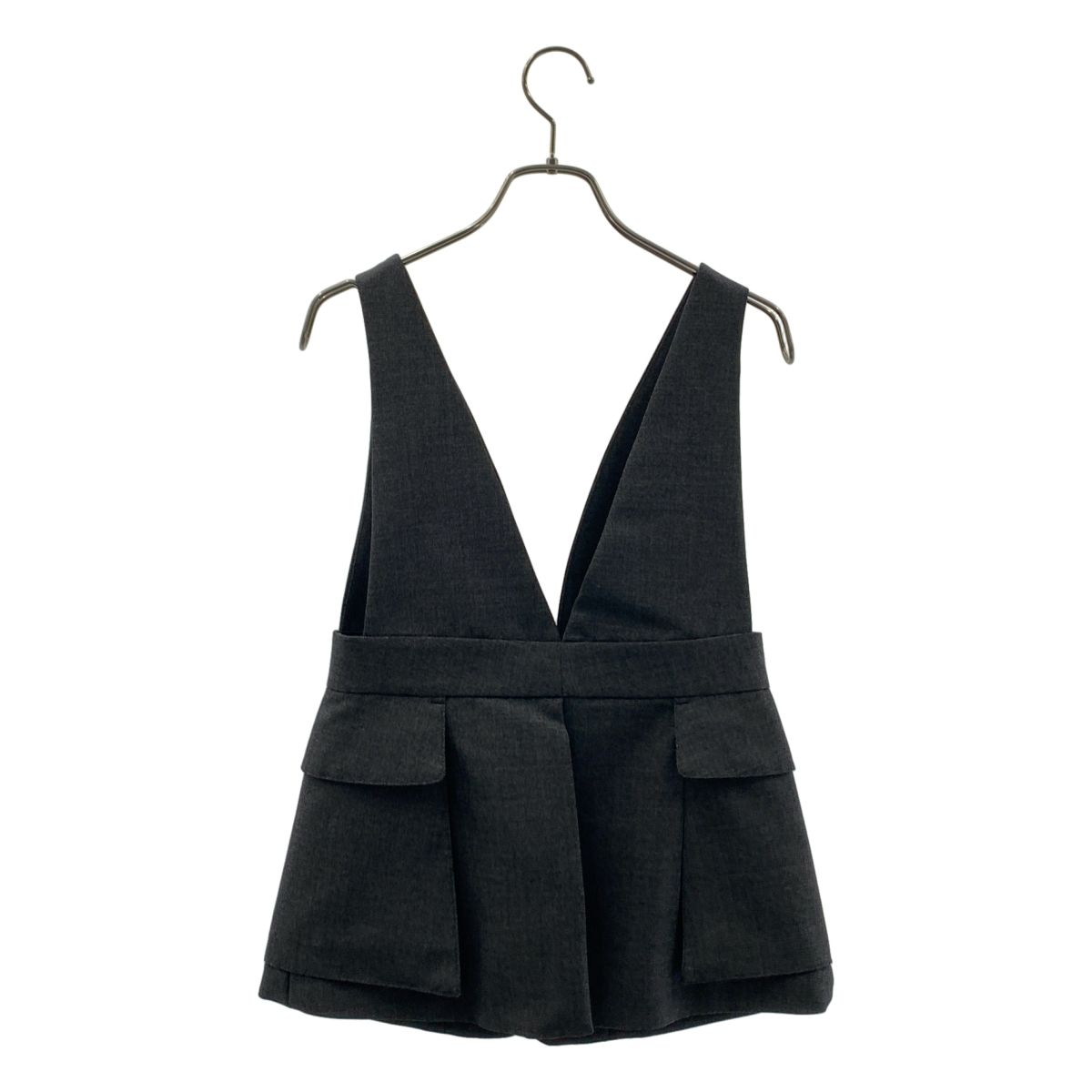 たんぐん　　FUMIKA UCHIDA フミカウチダ　ベスト　ジレ FUMIKA UCHIDA/フミカウチダ】OILED TARTAN PLAID SLEEVELESS HUNTER