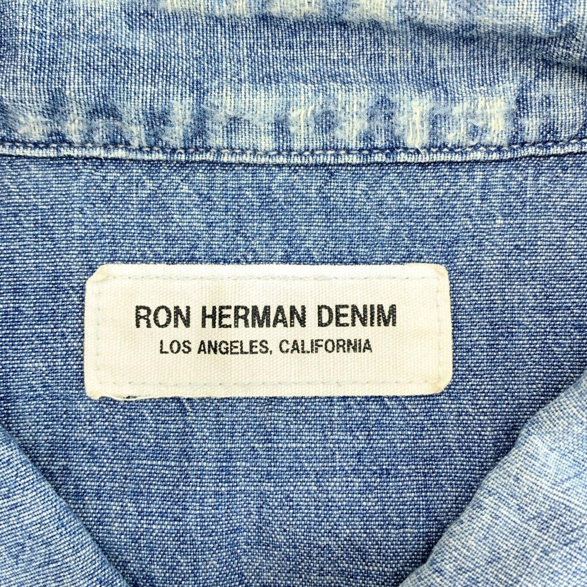 Ron Herman / ロンハーマン | ヴィンテージ・ペンキ加工 デニム シャツ