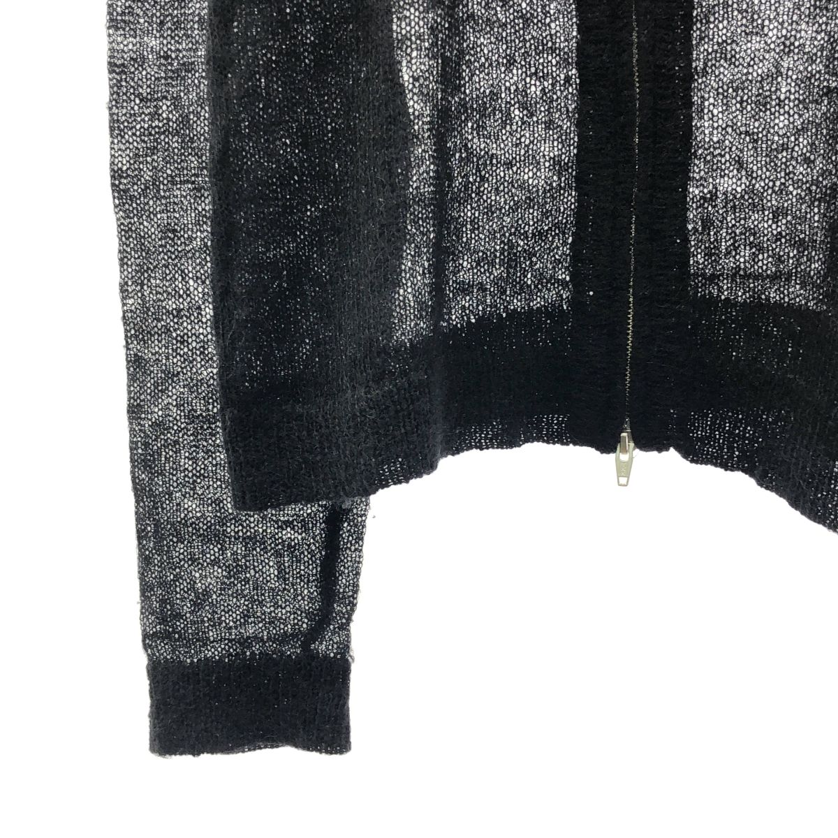DAIRIKU / ダイリク | 2025SS | Skul Mohair Short Zip Up Cardigan