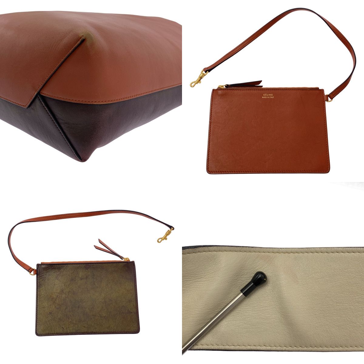 CELINE / セリーヌ | フィービー期 ツイステッドカバ バイカラー