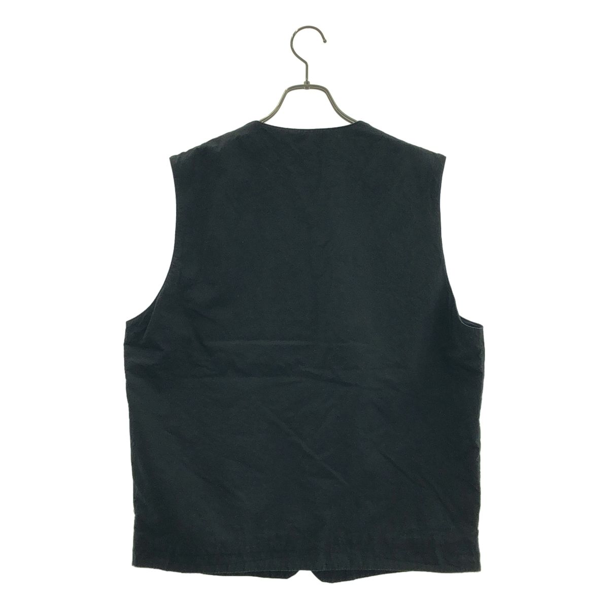 confect/綿麻ウェザークロスクルーネックベスト/4/02211-0051 confect/綿麻ウェザークロスクルーネックベスト/4/02211-0051